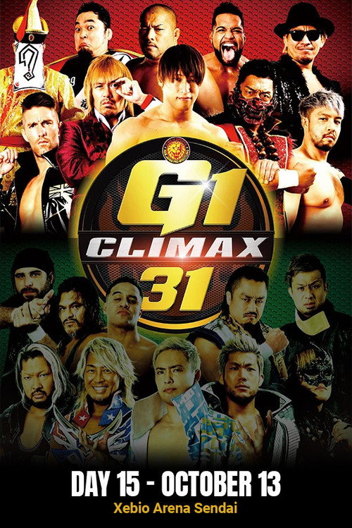 Movie poster for NJPW G1 Climax 31: Day 15 (2021)