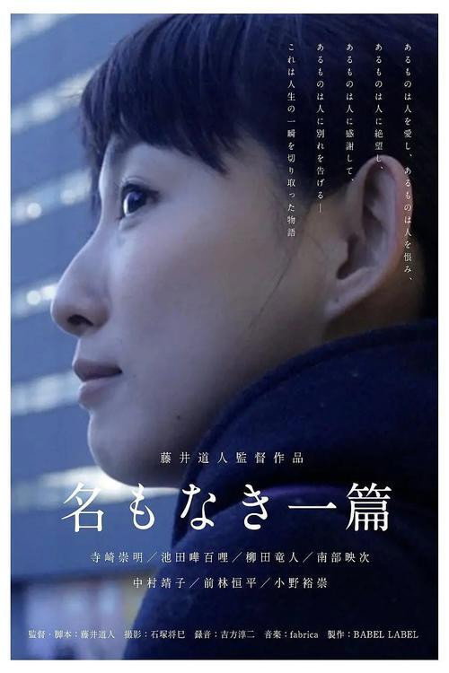 Movie poster for A Nameless Story (2010)