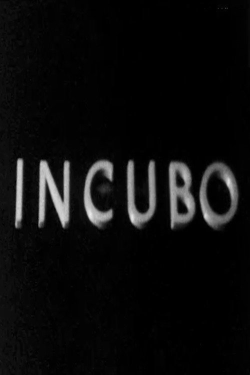 Movie poster for Incubo (1956)