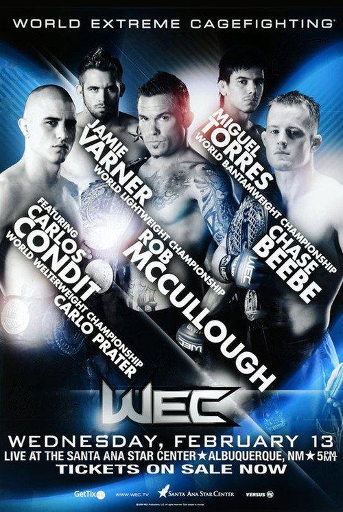 Movie poster for WEC 32: New Mexico (2008)