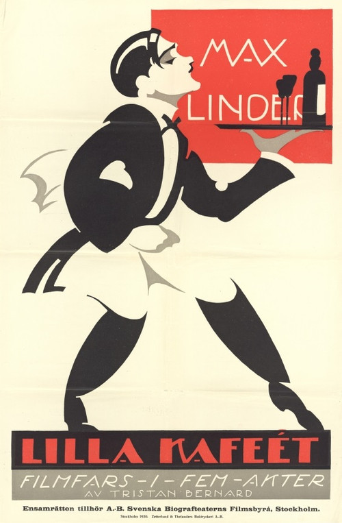 Movie poster for Le Petit Café (1919)