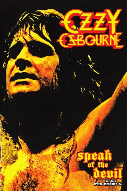 Movie poster for Ozzy Osbourne: Speak of the Devil (2012)