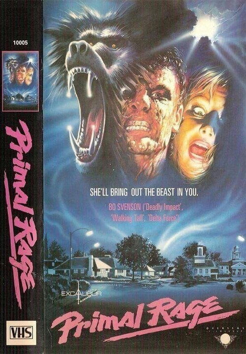 Movie poster for Baboon Bite Maniacs! - "Primal Rage" 35 Years Later (2023)