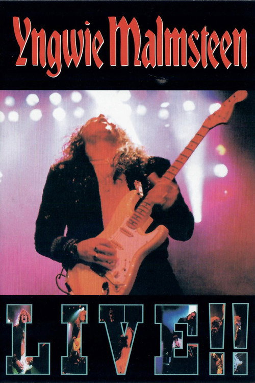 Movie poster for Yngwie Malmsteen: Live!! (2000)