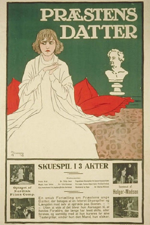 Movie poster for Præstens Datter (1918)