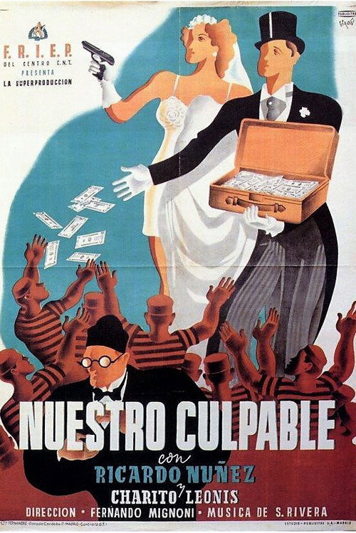 Movie poster for Nuestro culpable (1938)