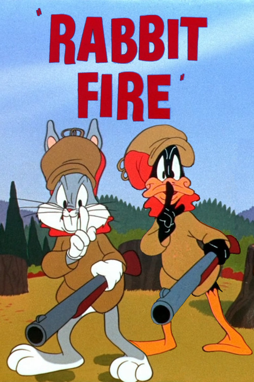 Movie poster for Rabbit Fire (1951)