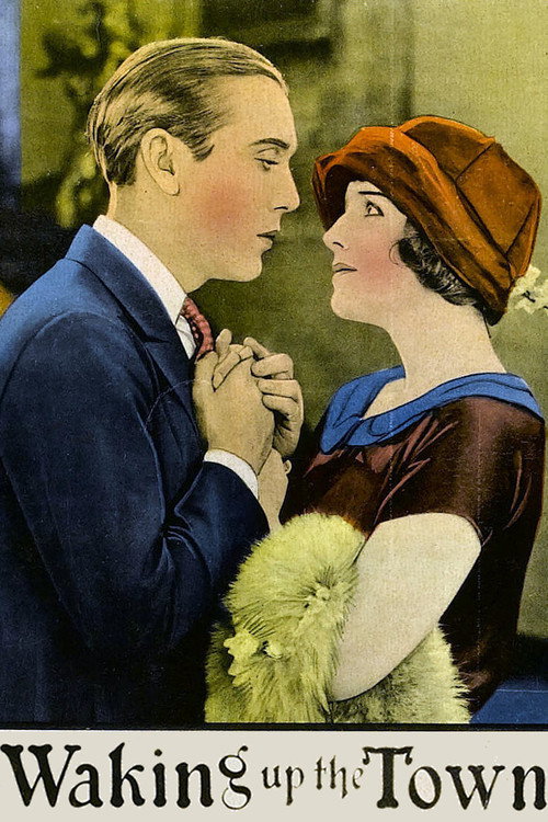 Movie poster for Waking Up the Town (1925)