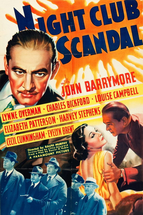 Movie poster for Night Club Scandal (1937)