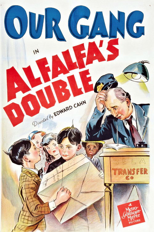 Movie poster for Alfalfa's Double (1940)