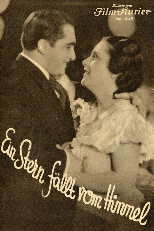 Movie poster for A Star Fell from Heaven (1934)
