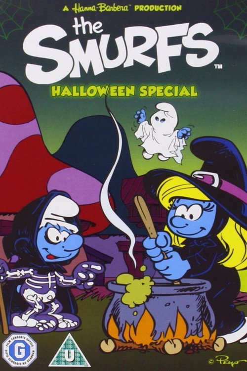 Movie poster for The Smurfs Halloween Special (1983)