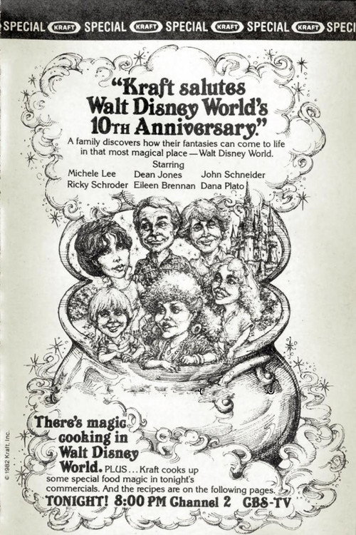 Movie poster for Kraft Salutes Walt Disney World's 10th Anniversary (1982)