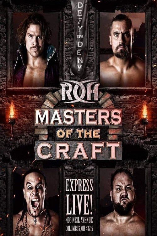 Movie poster for ROH: Masters of The Craft (2018)