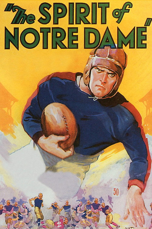 Movie poster for The Spirit of Notre Dame (1931)