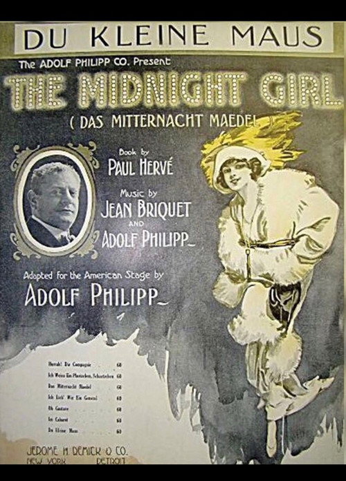 Movie poster for The Midnight Girl (1919)