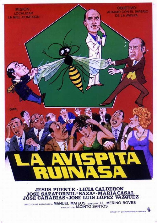 Movie poster for La avispita Ruinasa (1983)