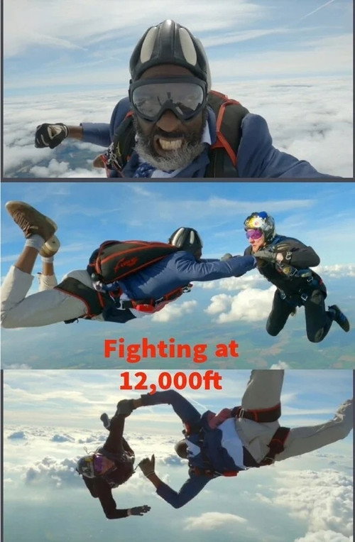 Movie poster for Fighting at 12,000ft