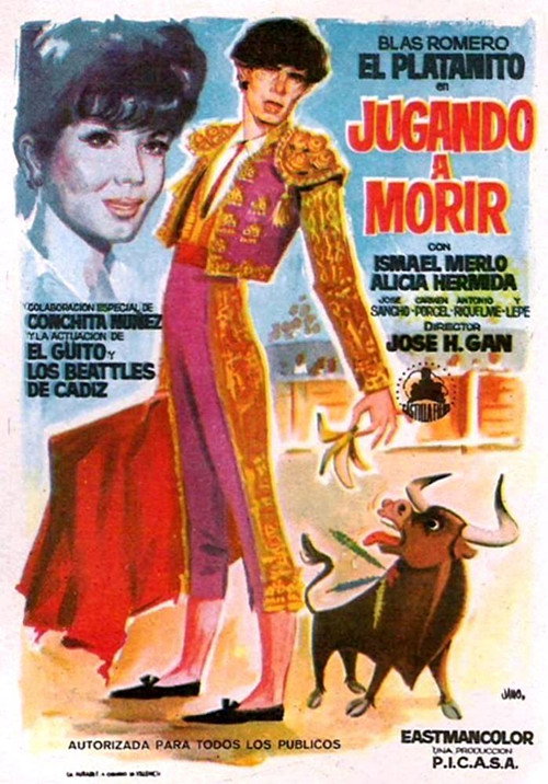 Movie poster for Jugando a morir (1966)