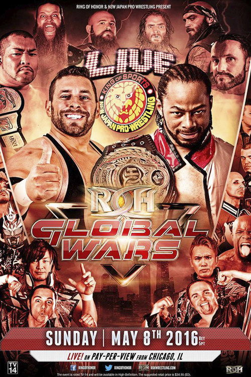 Movie poster for ROH & NJPW: Global Wars (2016)