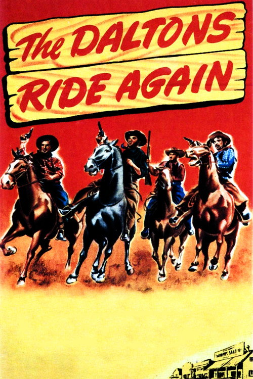 Movie poster for The Daltons Ride Again (1945)
