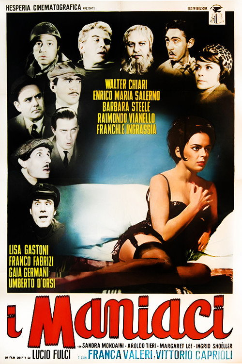 Movie poster for The Maniacs (1964)