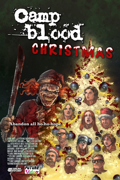 Movie poster for Camp Blood Christmas (2025)
