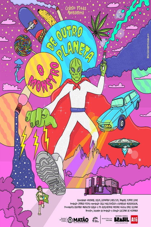 Movie poster for O Monstro de Outro Planeta (2025)