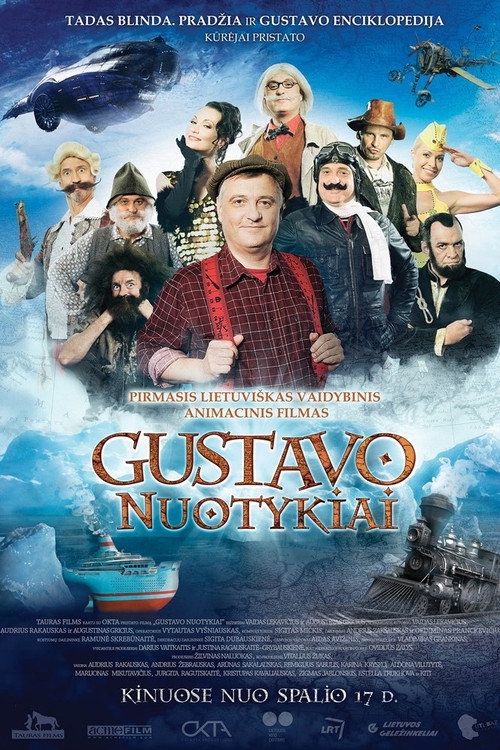 Movie poster for Adventures of Gustav (2014)
