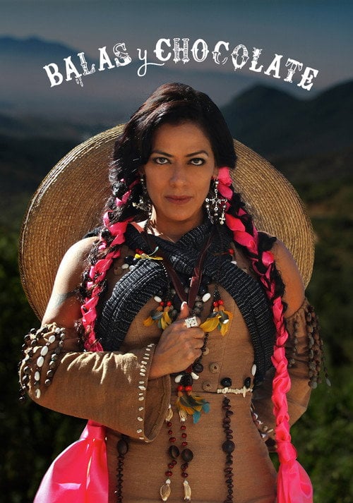 Movie poster for Lila Downs - Balas y Chocolate (2015)