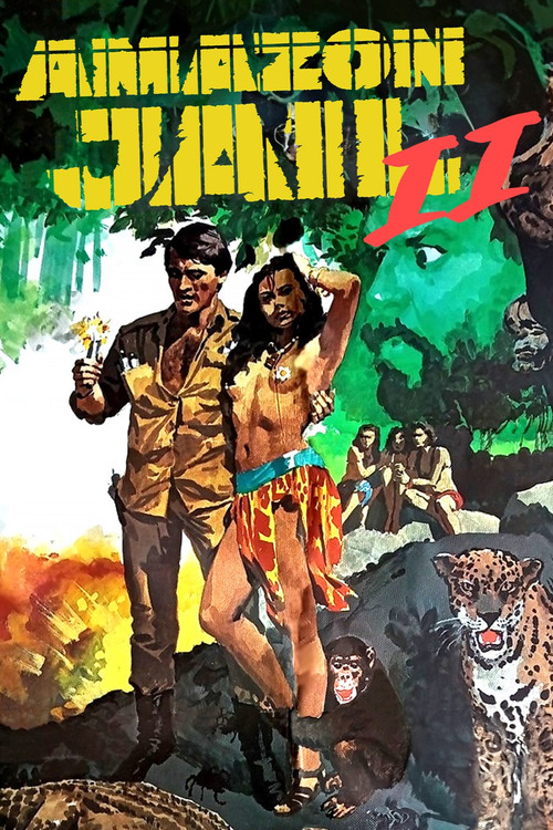 Movie poster for Prisoners of the Amazon Jungle (1987)