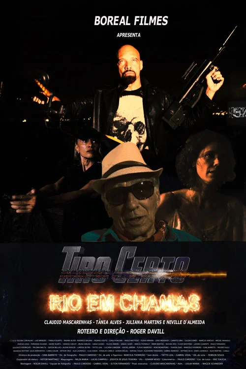 Movie poster for Tiro Certo - Rio em Chamas (2025)