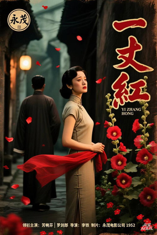 Movie poster for Girl in Red (1952)