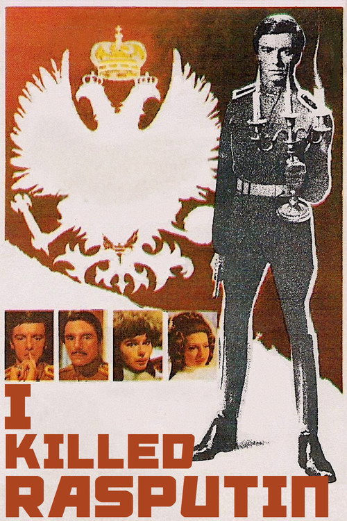 Movie poster for I Killed Rasputin (1967)