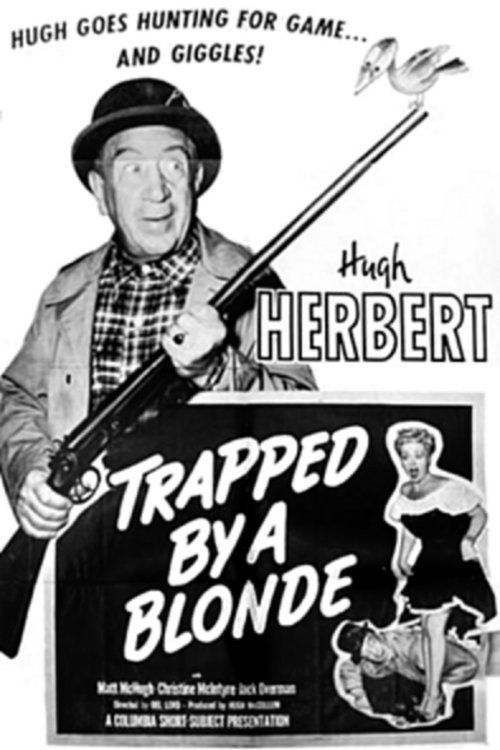 Movie poster for Trapped by a Blonde (1949)