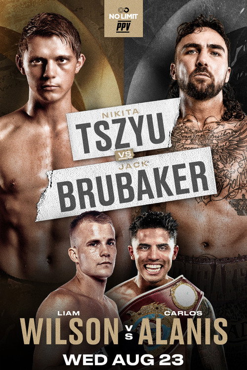 Movie poster for Nikita Tszyu vs. Jack Brubaker (2023)