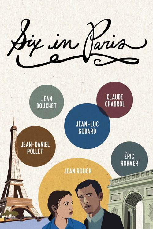 Movie poster for Six in Paris (1965)