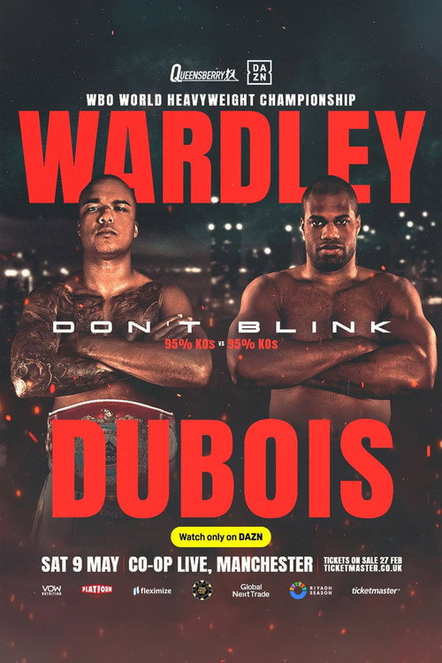 Movie poster for Fabio Wardley vs. Daniel Dubois (2026)