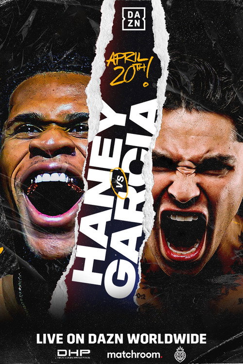 Movie poster for Devin Haney vs. Ryan Garcia (2024)