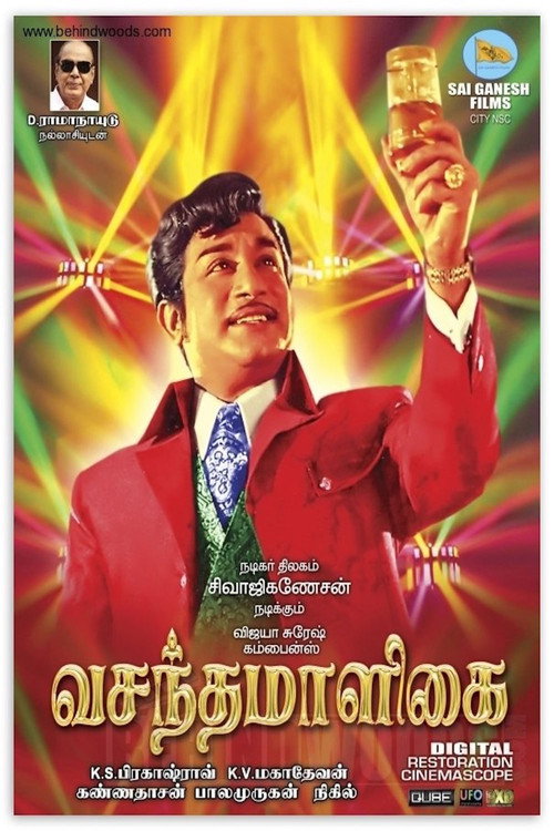 Movie poster for Vasantha Maligai (1972)