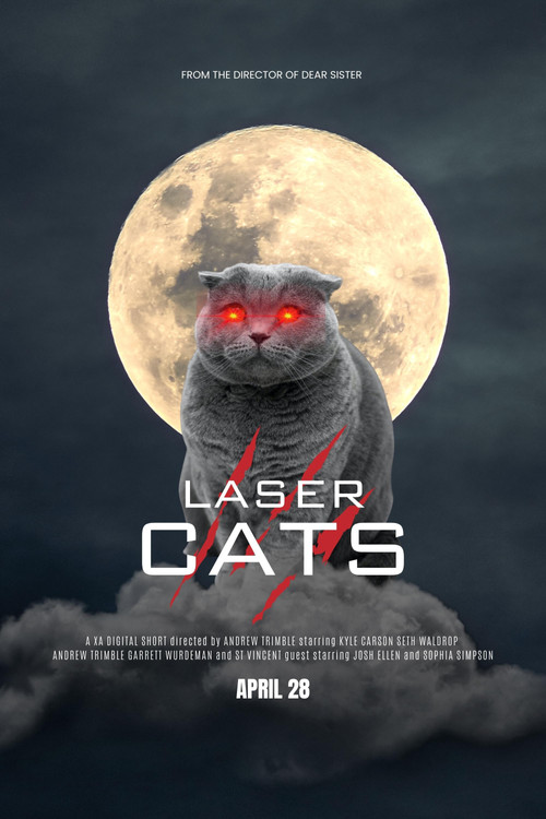 Movie poster for Laser Cats (2023)