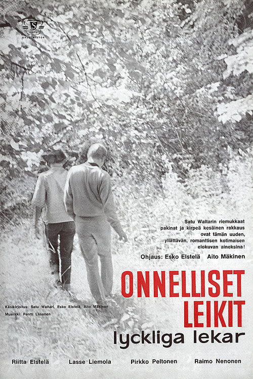 Movie poster for Onnelliset leikit (1964)