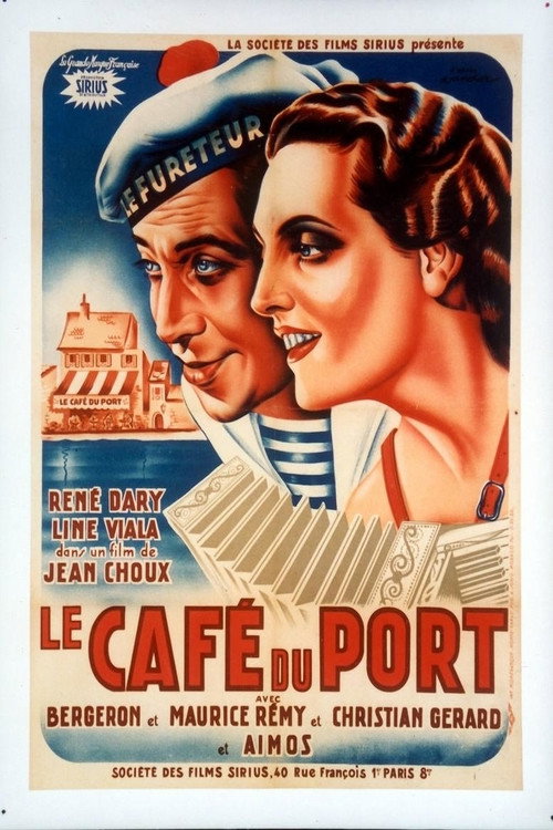 Movie poster for Le café du port (1940)