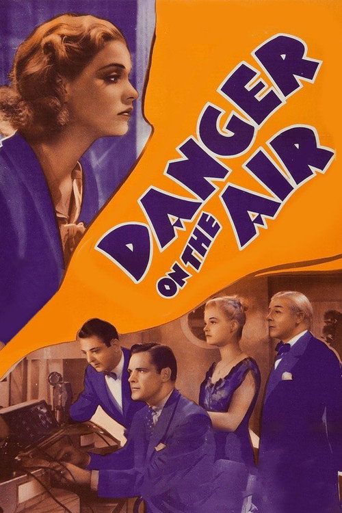 Movie poster for Danger on the Air (1938)