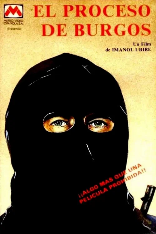 Movie poster for The Burgos Trial (1979)