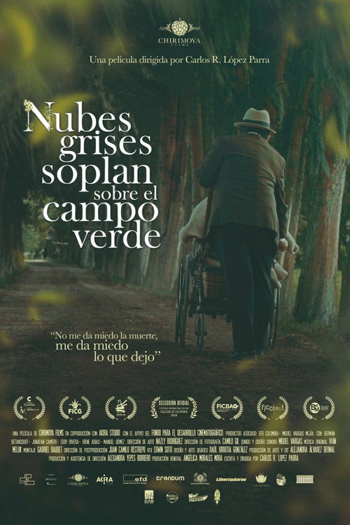 Movie poster for Nubes grises soplan sobre el campo verde (2023)