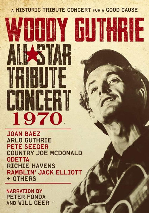 Movie poster for Woody Guthrie All-Star Tribute Concert 1970 (2019)