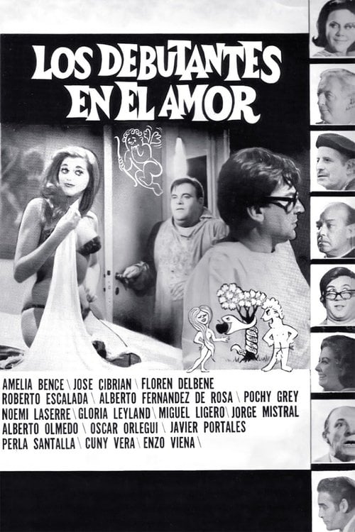 Movie poster for Los debutantes en el amor (1969)
