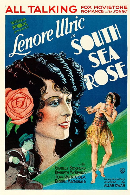 Movie poster for South Sea Rose (1929)