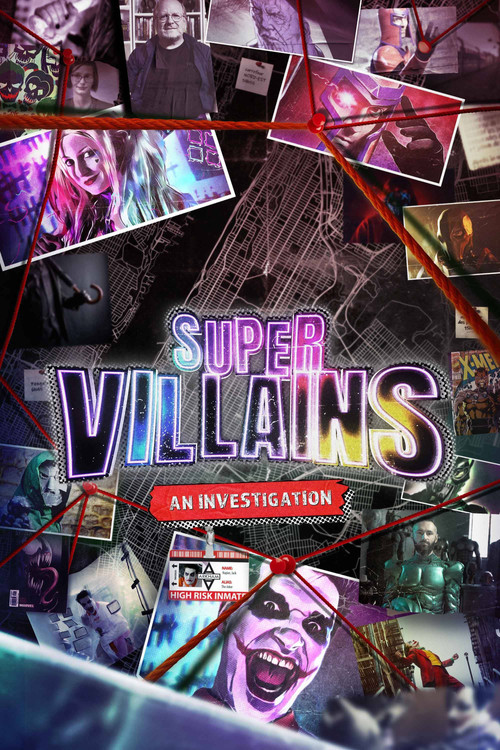 Movie poster for Supervillains: An Investigation (2023)